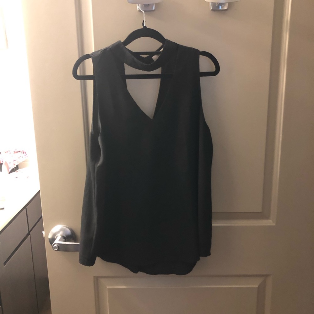 Cut out black shirt